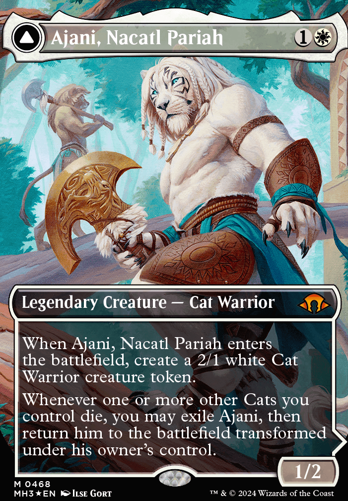 Featured card: Ajani, Nacatl Pariah