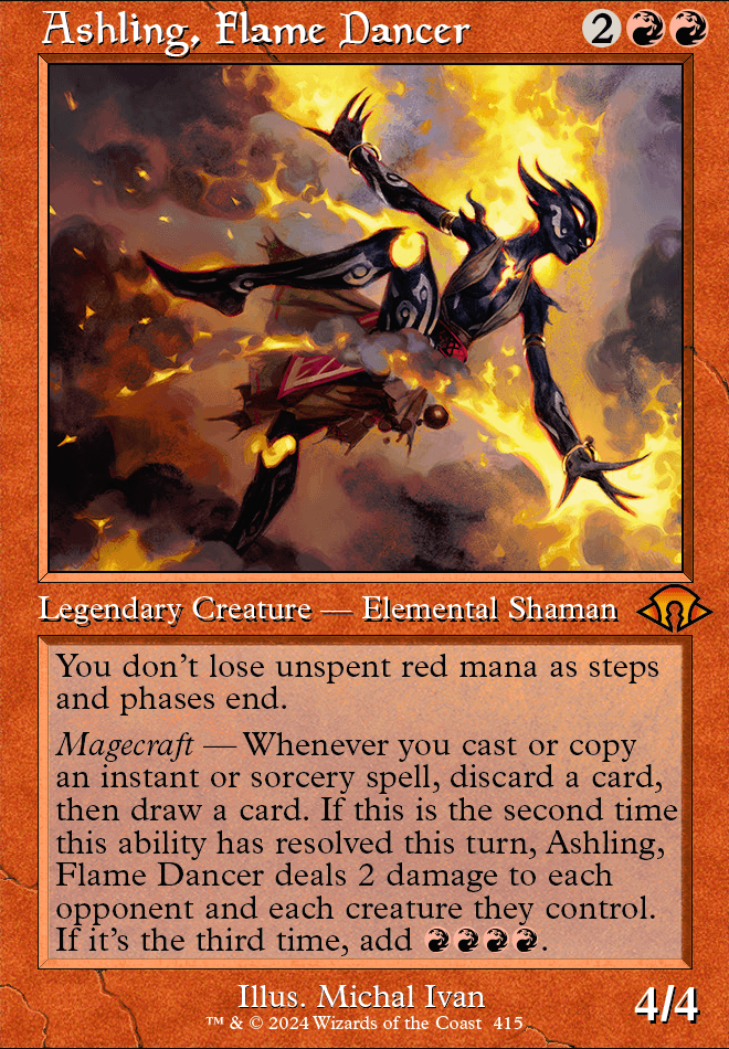 Featured card: Ashling, Flame Dancer