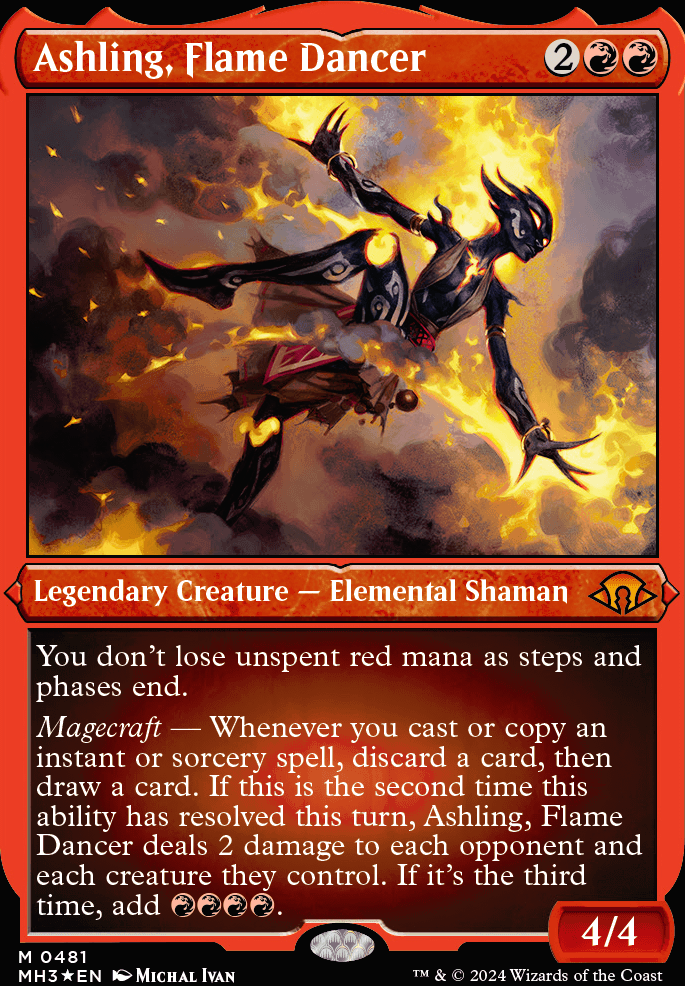 Featured card: Ashling, Flame Dancer