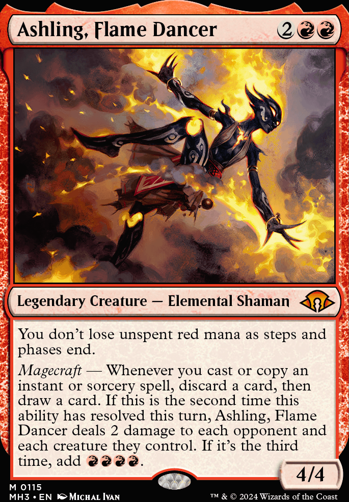Featured card: Ashling, Flame Dancer