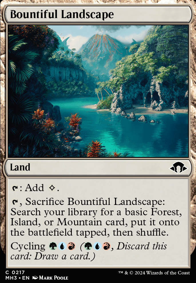 Featured card: Bountiful Landscape