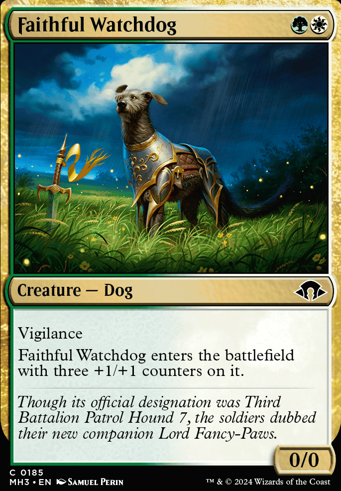 Faithful Watchdog feature for Watch This, Dog