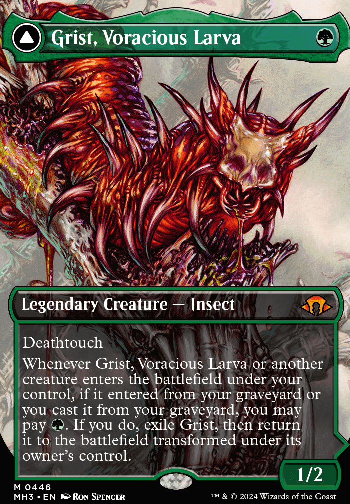 Commander: Grist, Voracious Larva