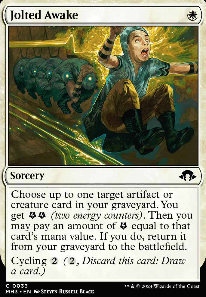 Jolted Awake feature for Energetic Reanimator