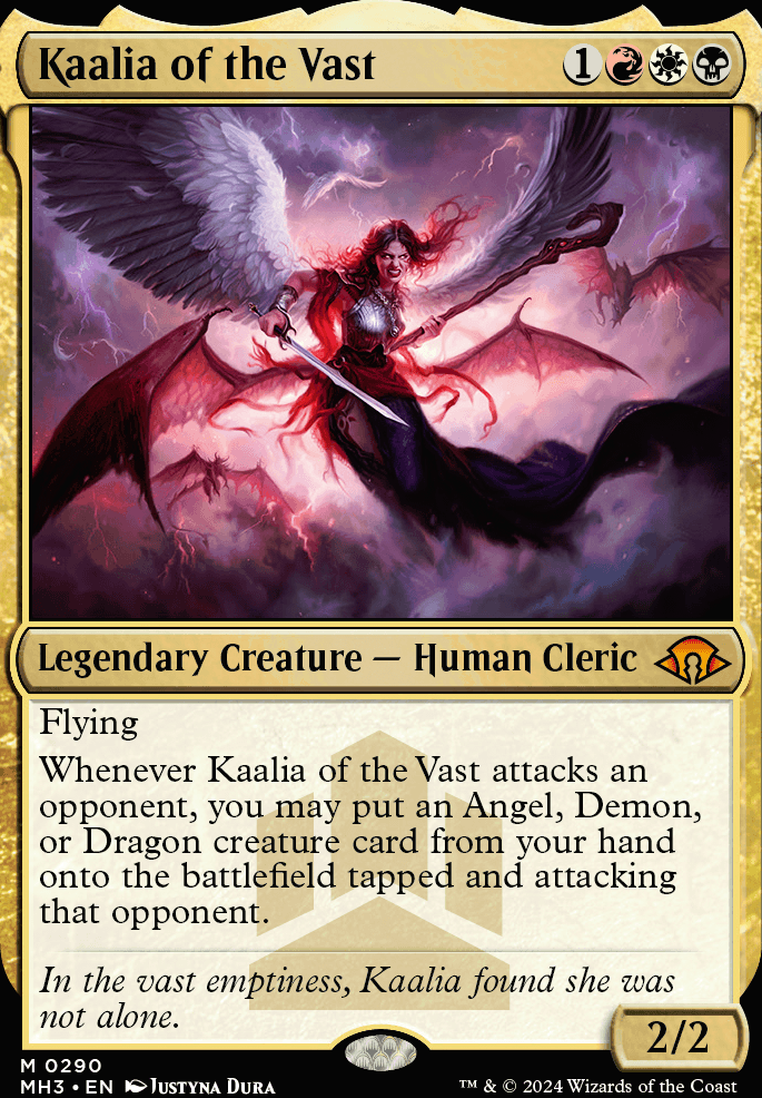 Kaalia of the Vast feature for Where Angels Play