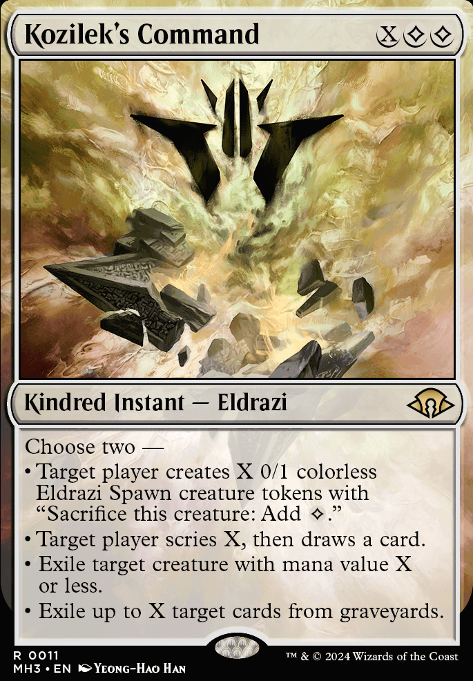 Featured card: Kozilek's Command