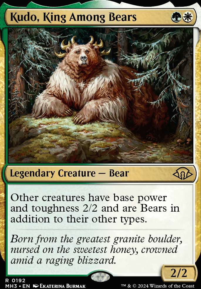 Kudo, King Among Bears feature for Kudo Bearfall