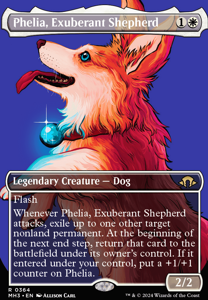 Commander: Phelia, Exuberant Shepherd