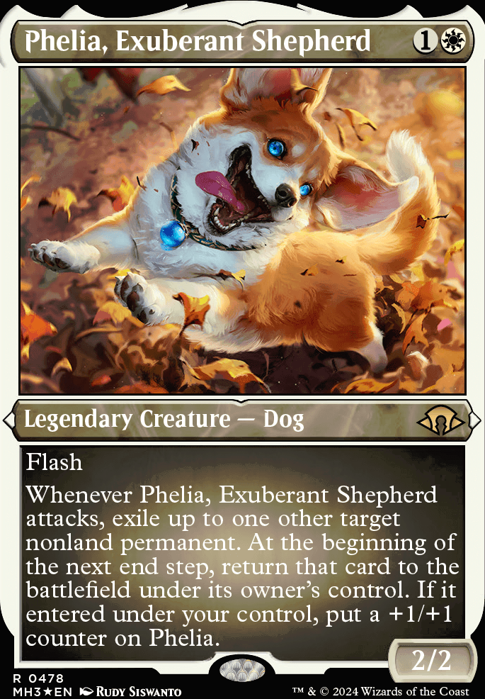 Featured card: Phelia, Exuberant Shepherd