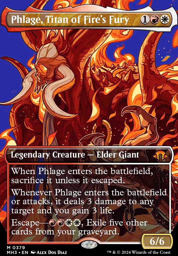 Featured card: Phlage, Titan of Fire's Fury
