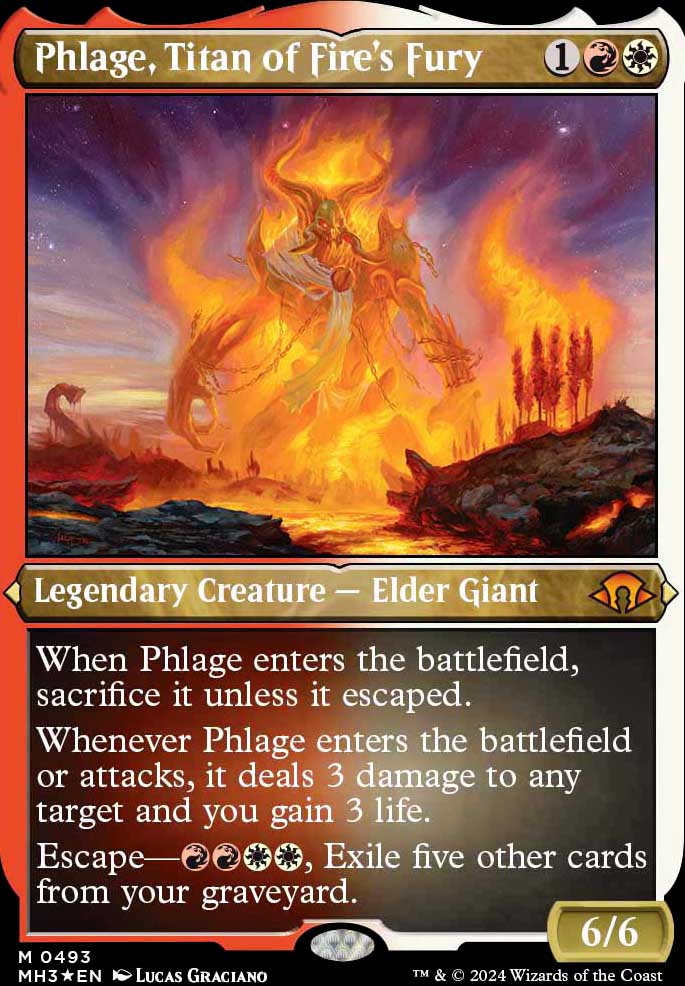 Featured card: Phlage, Titan of Fire's Fury