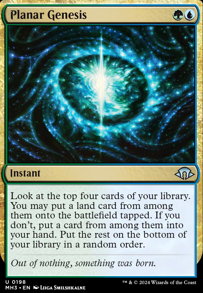 Planar Genesis feature for UG infect