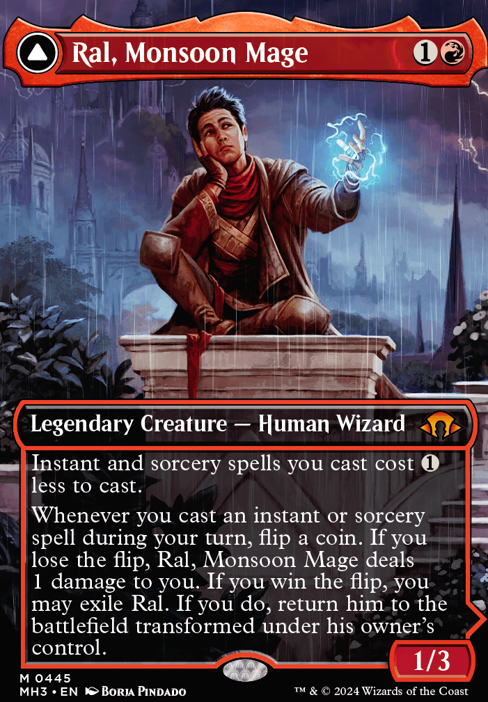 Featured card: Ral, Monsoon Mage