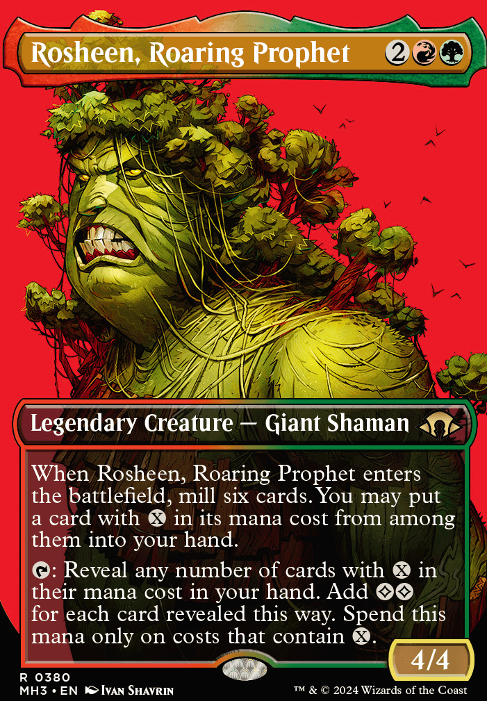 Rosheen, Roaring Prophet feature for Rosheen, Roaring Prophet. Ramp + Burn + Big Bois