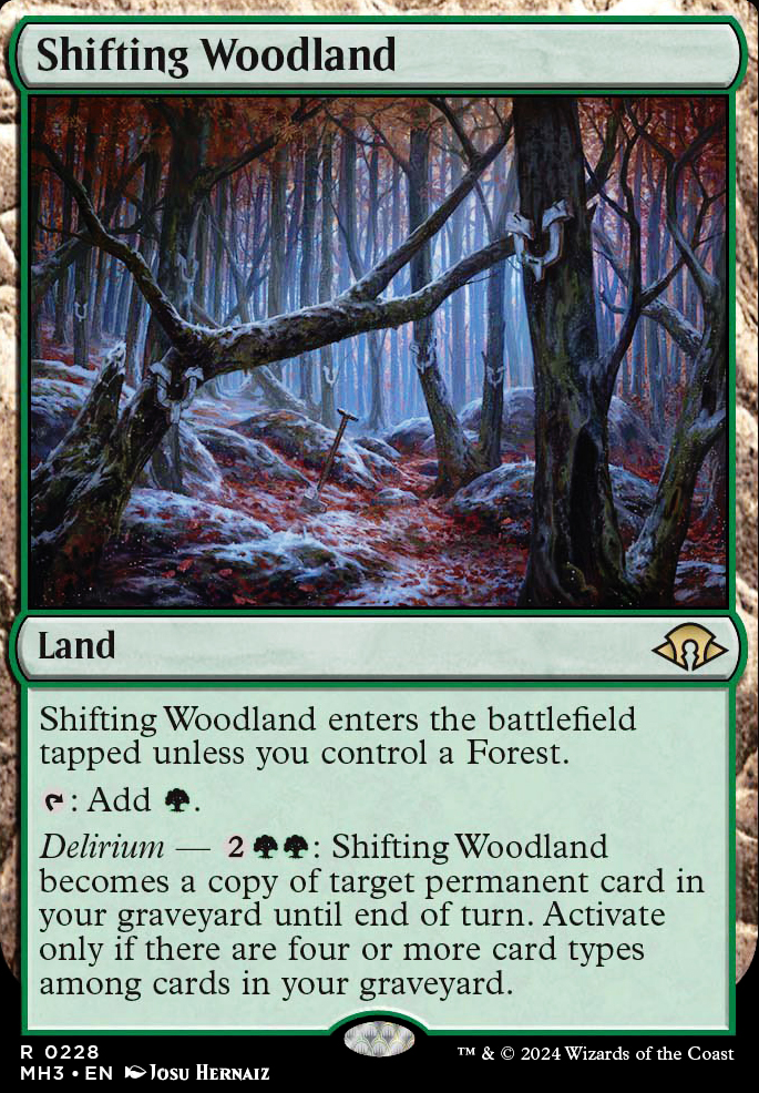 Featured card: Shifting Woodland