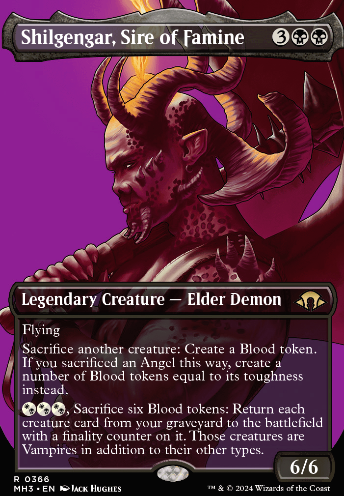 Featured card: Shilgengar, Sire of Famine