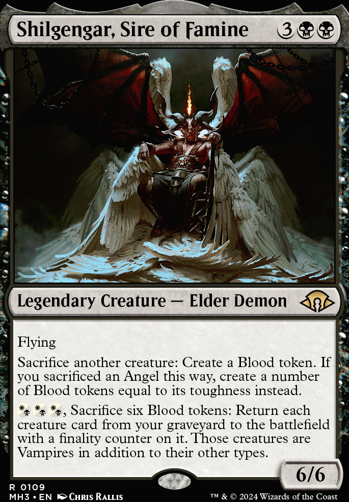 Shilgengar, Sire of Famine feature for Angels Blood