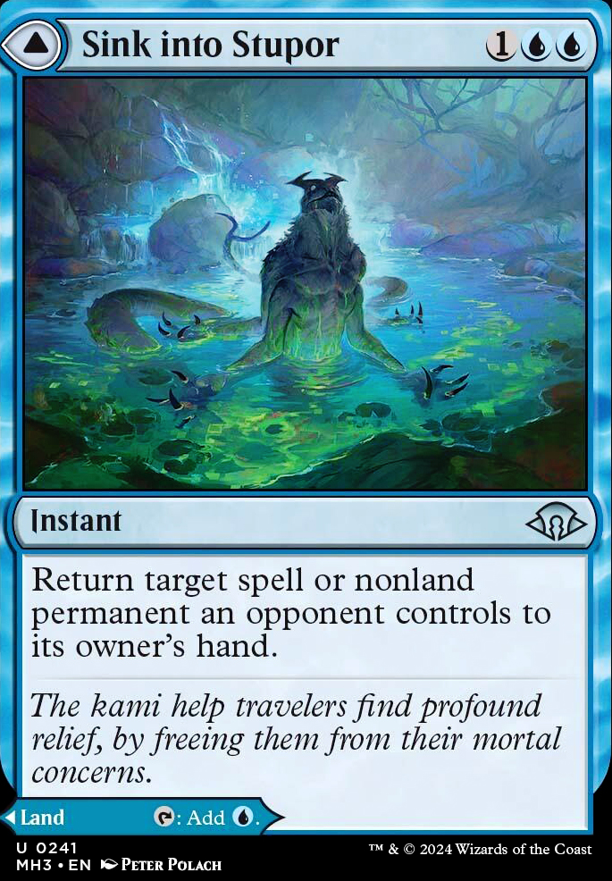 Sink into Stupor feature for MH3 Sealed 2024 (Dimir Control)