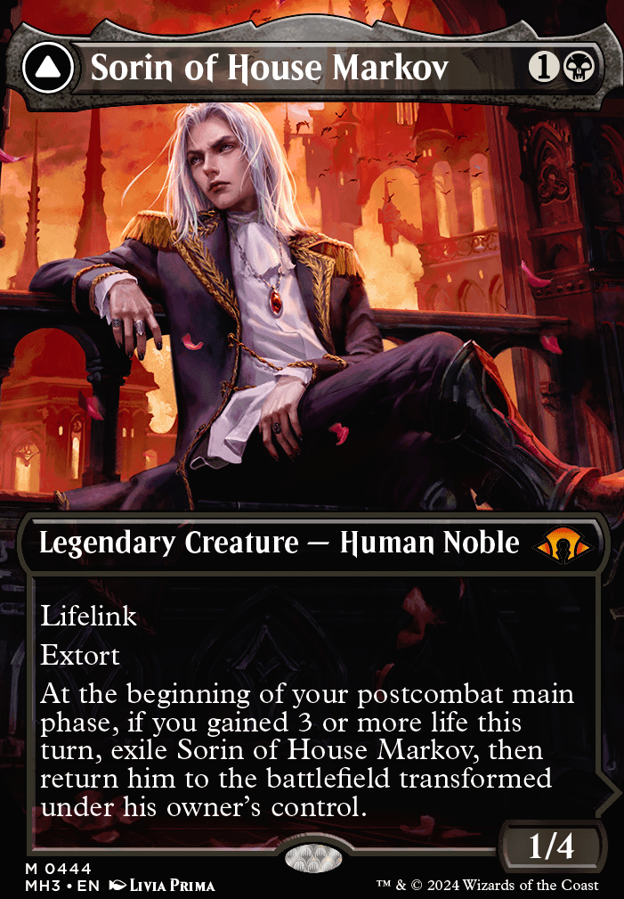 Commander: Sorin of House Markov