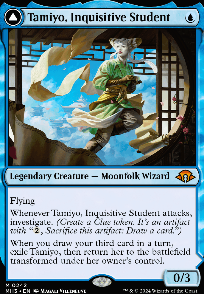Featured card: Tamiyo, Inquisitive Student
