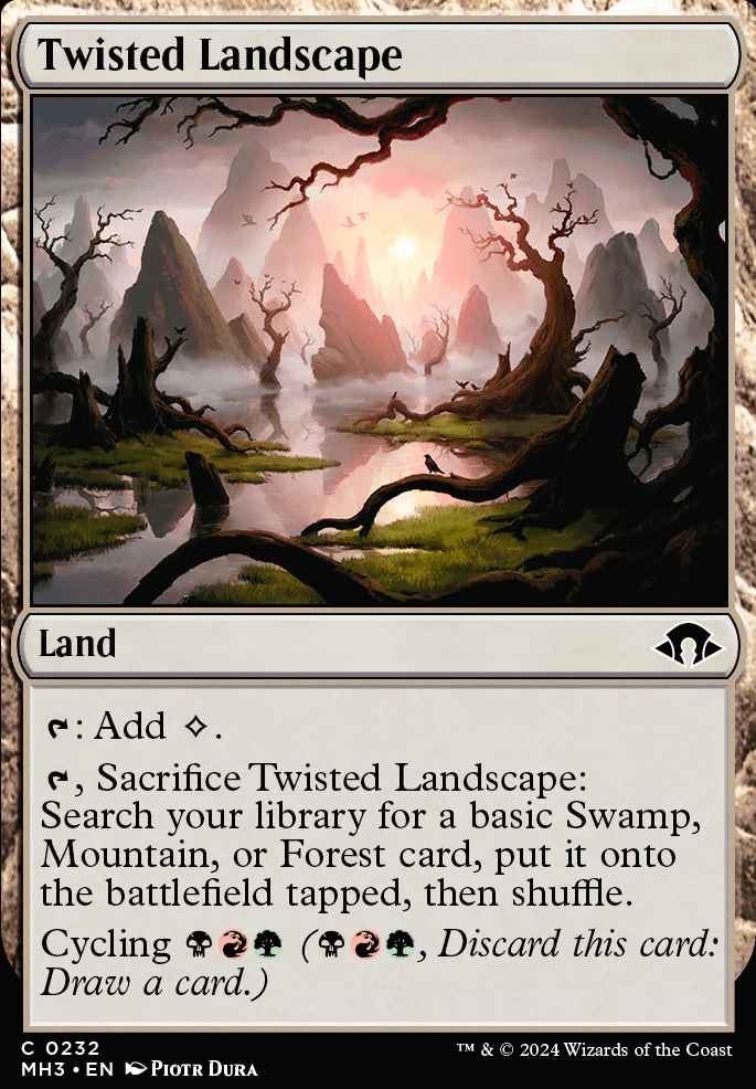 Twisted Landscape feature for I touched grass, now I'm shipwrecked in Jund