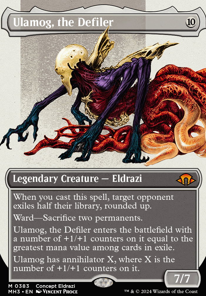 Featured card: Ulamog, the Defiler
