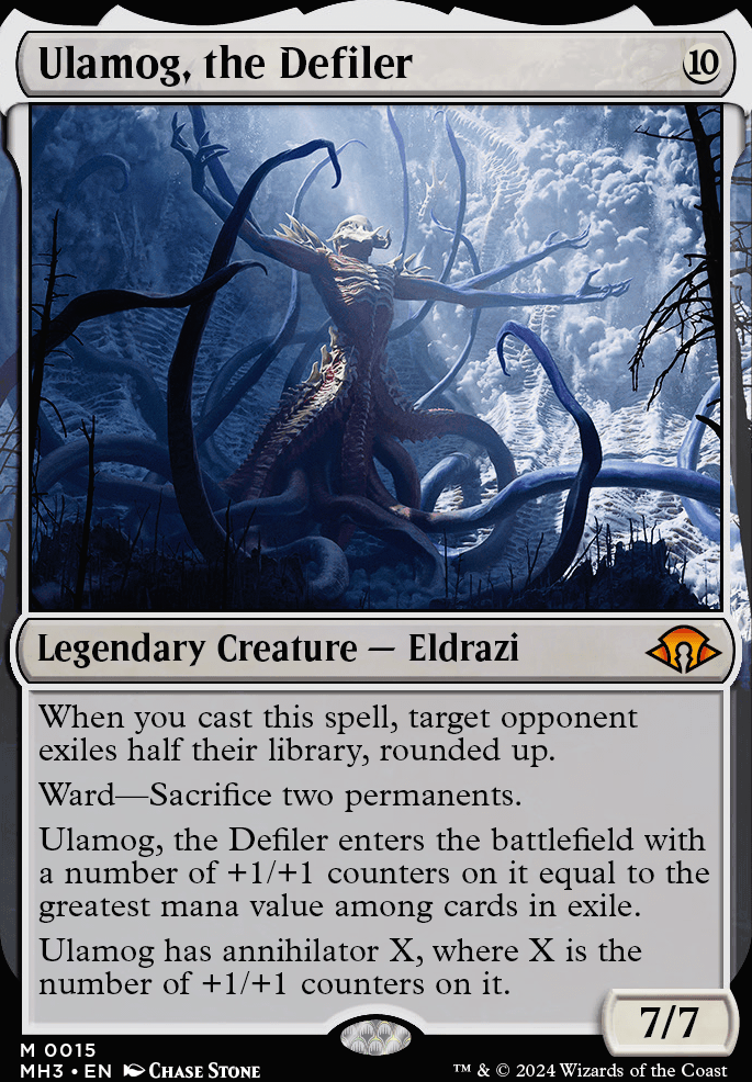 Ulamog, the Defiler feature for Grayscale Gods