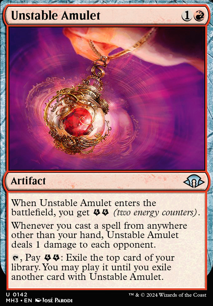 Unstable Amulet