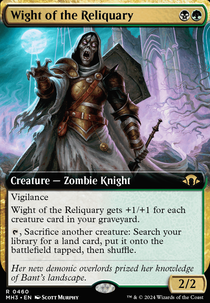 Featured card: Wight of the Reliquary