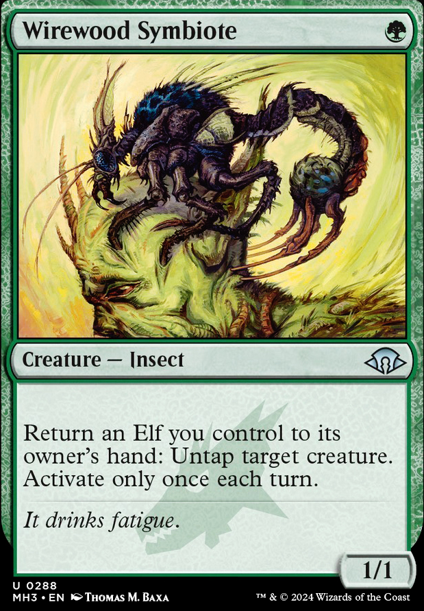Wirewood Symbiote feature for Budget BG Elves