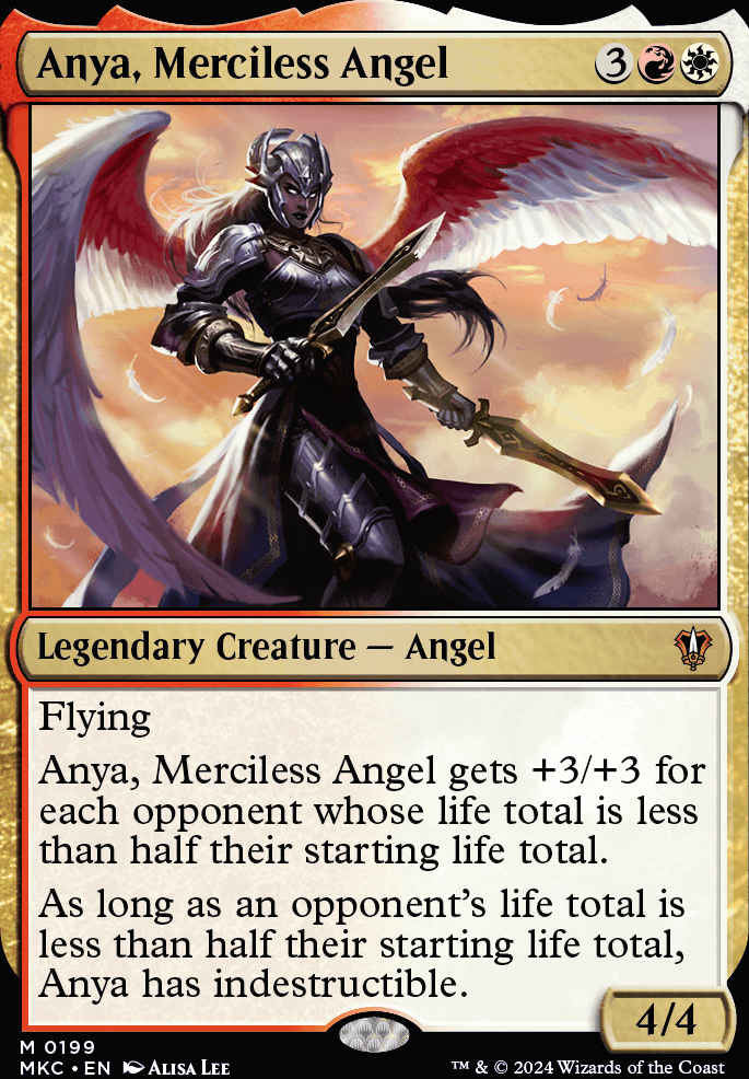 Anya, Merciless Angel feature for A army worth of the Gods!