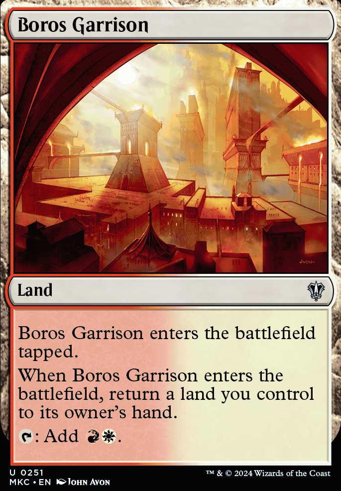 Boros Garrison feature for Zurgo Helmsmasher, Destroy the World