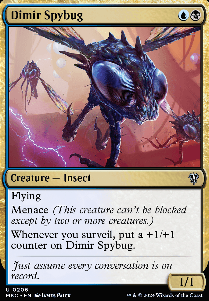 Dimir Spybug feature for Dimir boogs