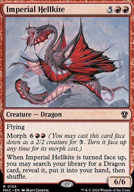 Imperial Hellkite feature for $20 Dragon Tribal (EDH/Commander)