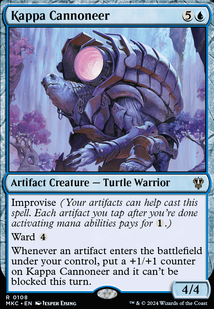 Kappa Cannoneer feature for Blastoise Affinity