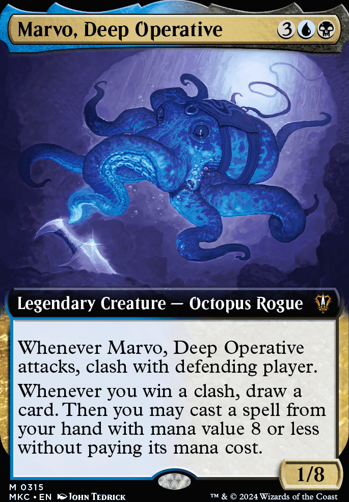 Commander: Marvo, Deep Operative