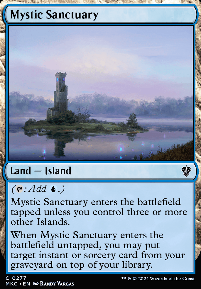Mystic Sanctuary feature for Canlander Big Blue Cards