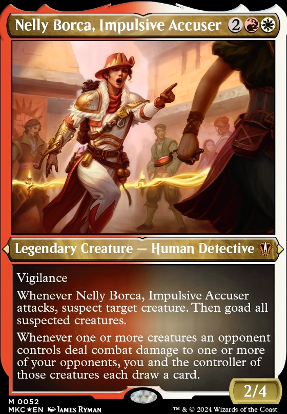 Featured card: Nelly Borca, Impulsive Accuser