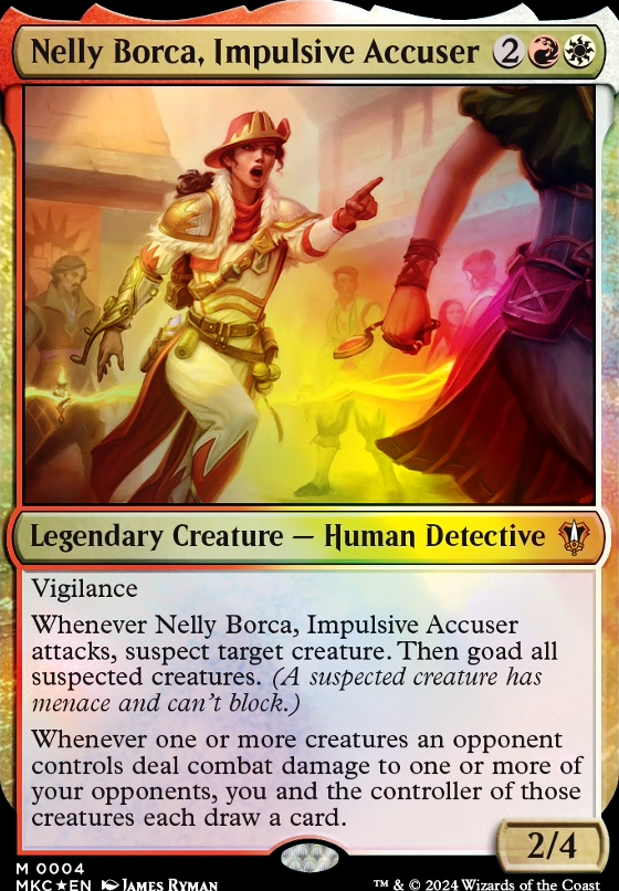Commander: Nelly Borca, Impulsive Accuser