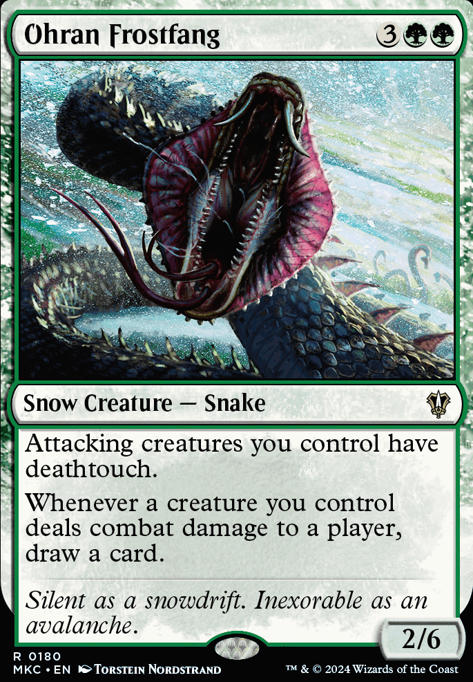 Ohran Frostfang feature for Slither In The Snow