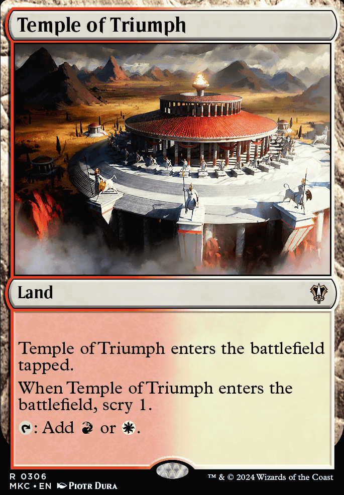 Temple of Triumph feature for Mr. House's Otherwordly Casino