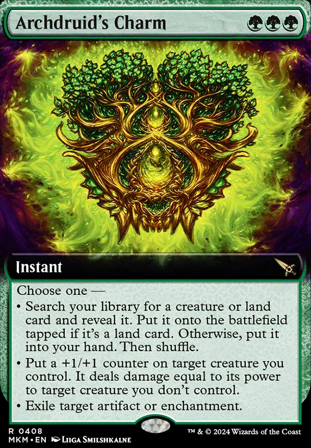 Featured card: Archdruid's Charm