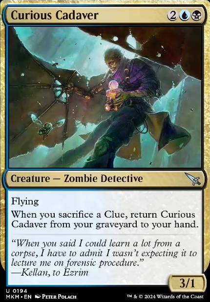 Featured card: Curious Cadaver