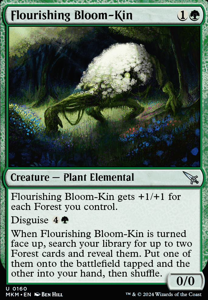 Flourishing Bloom-Kin feature for MKM / MKM / MKM - 2024-03-23