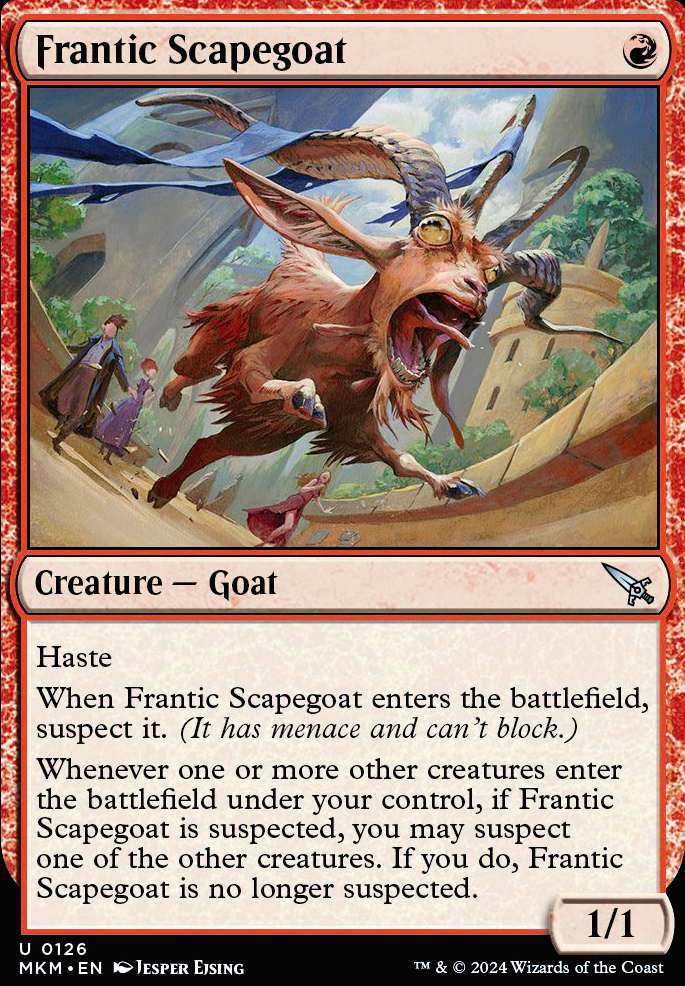 Featured card: Frantic Scapegoat