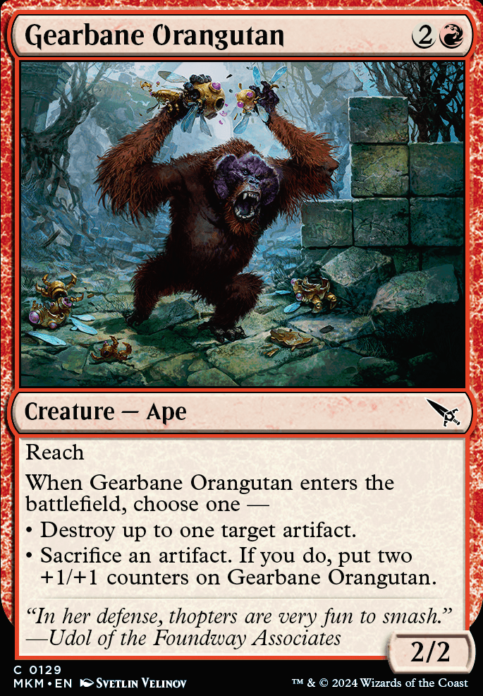 Gearbane Orangutan