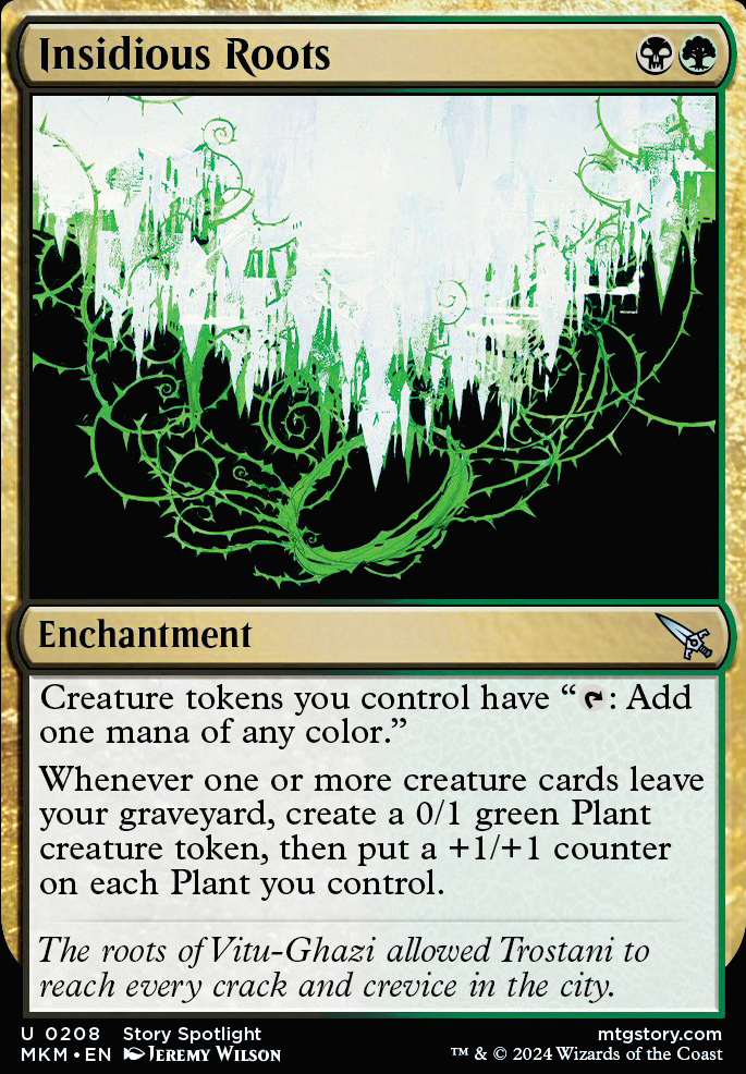 Insidious Roots feature for Standard - Golgari Roots