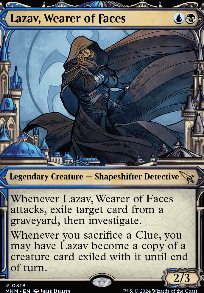 Featured card: Lazav, Wearer of Faces