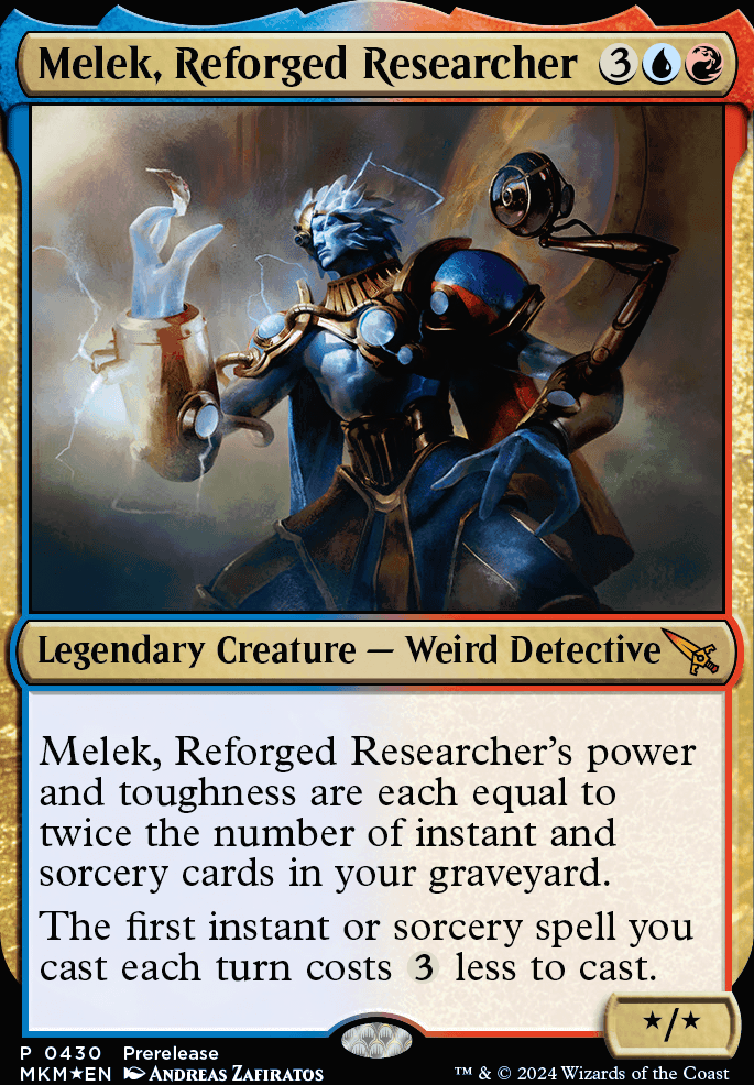 Melek, Reforged Researcher