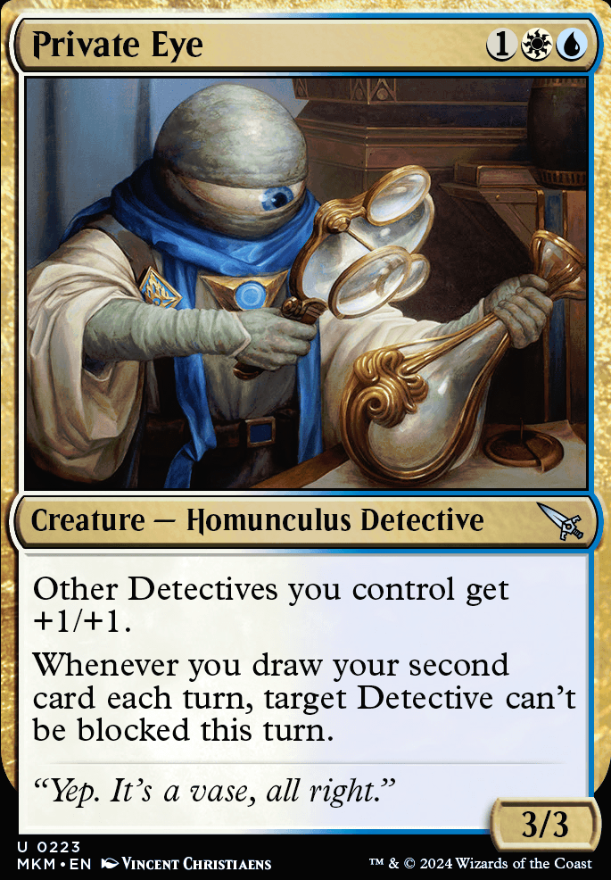 Featured card: Private Eye